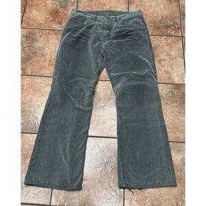 VTG Diesel Industry Denim Division Green Corduroy Men's Pants Size 36 Italy Y2K
